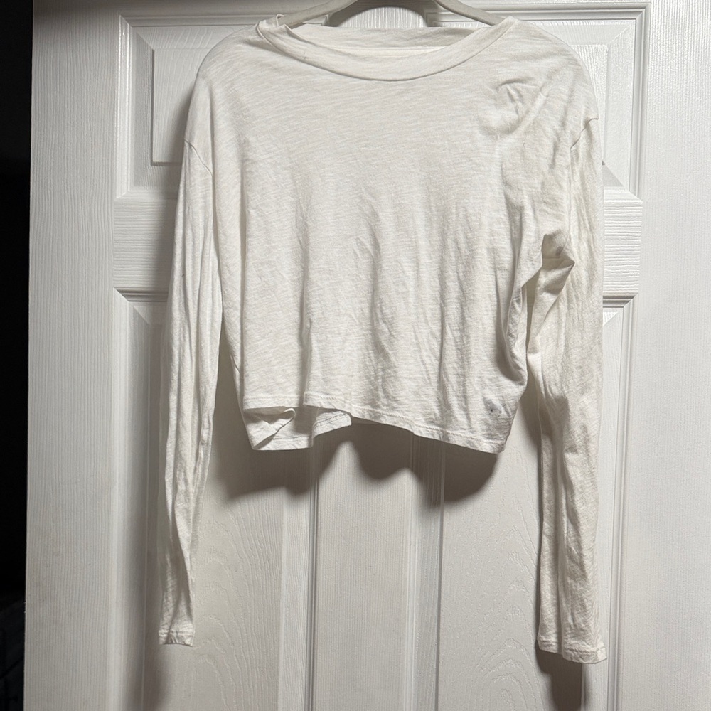 Victoria's Secret White Crop Top